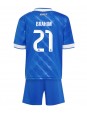 Real Madrid Brahim Diaz #21 Replika Tredje Kläder Barn 2025-26 Kortärmad (+ byxor)